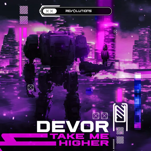 Take Me Higher by Devor - Hardstyle cover art