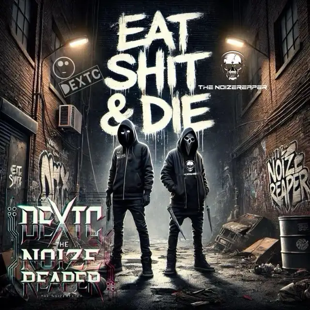 Eat, Shit & Die by Dextc, The Noizereaper - Uptempo cover art