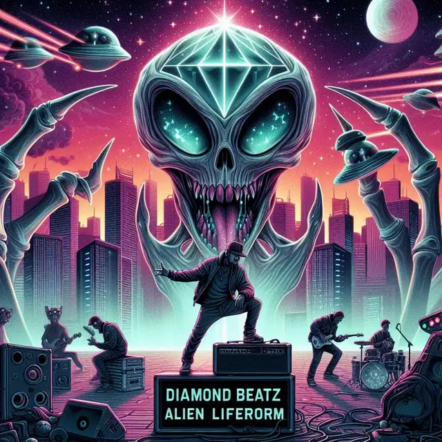 Alien lifeform by Diamond Beatz - Hardcore cover art