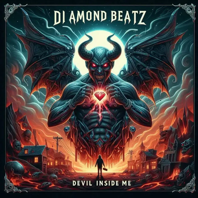 Devil Inside Me by Diamond Beatz - Hardcore cover art