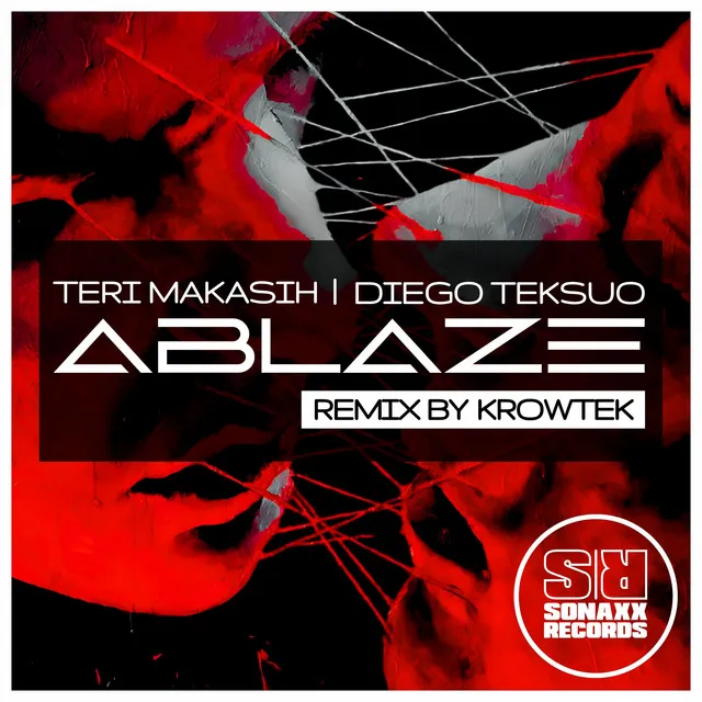 Ablaze by Diego Teksuo, Teri Makasih - Hard Techno cover art