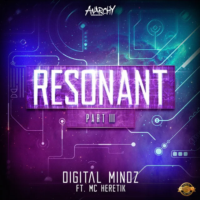 Resonant Part III by Digital Mindz, MC Heretik - Hardstyle cover art