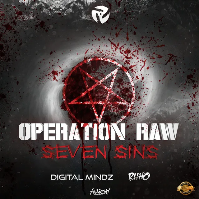 Seven Sins (Operation Raw Anthem) - Radio Version by Digital Mindz, Riiho - Hardstyle cover art