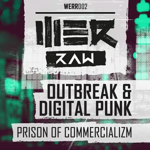 Prison of Commercializm by Digital Punk, Outbreak - Hardstyle cover art