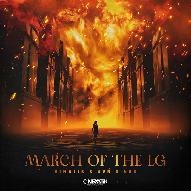 March Of The LG by Dimatik, BDN, GRN - Hardstyle cover art