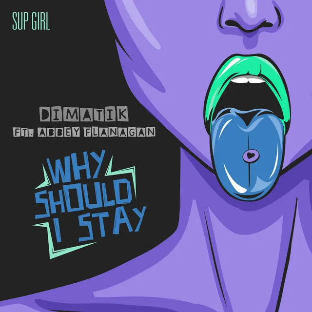 Why Should I Stay (feat. Abbey Flanagan) - Joshua Pathon Remix by Dimatik, Joshua Pathon, Abbey Flanagan - Hardstyle cover art