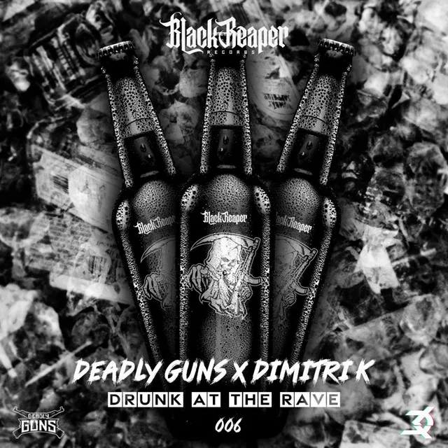 Drunk At The Rave by Dimitri K, Deadly Guns - Uptempo cover art