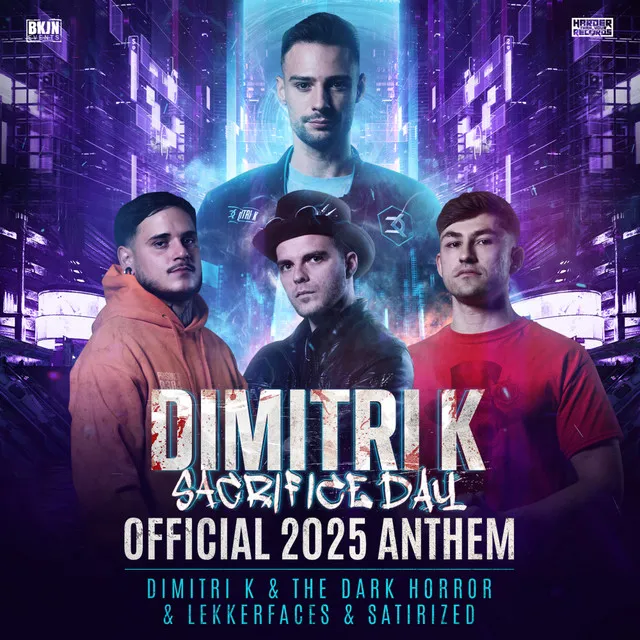 Sacrifice Day (Official 2025 Anthem) by Dimitri K, The Dark Horror, Lekkerfaces, Satirized - Uptempo cover art
