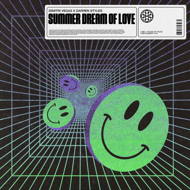 Summer Dream Of Love by Dimitri Vegas, Darren Styles - Happy Hardcore cover art