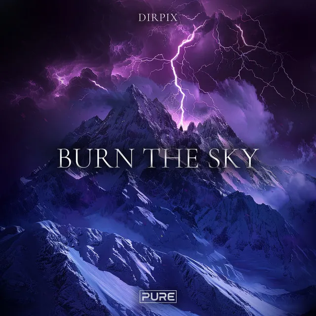 Burn the Sky by Dirpix - Hard Techno cover art