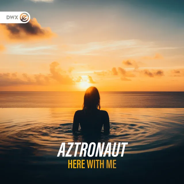 Here With Me by Dirty Workz, AZ tronaut - Hardstyle cover art