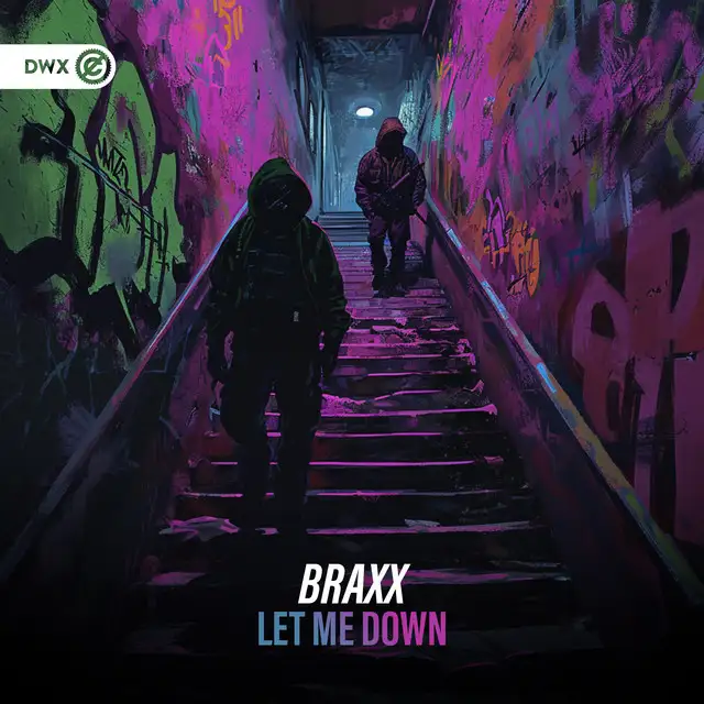 Let Me Down by Dirty Workz, BraxX - Hardstyle cover art