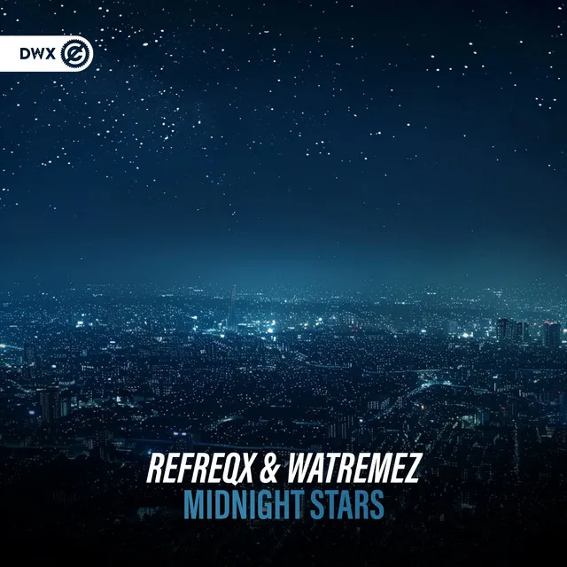 Midnight Stars by Dirty Workz, Watremez, RefreqX - Hardstyle cover art