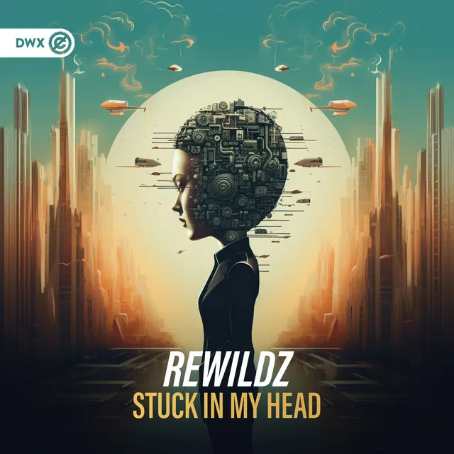 Stuck In My Head by Dirty Workz, Rewildz - Hardstyle cover art