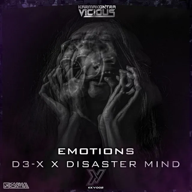 Emotions by Disaster Mind, D3-x - Hardstyle cover art