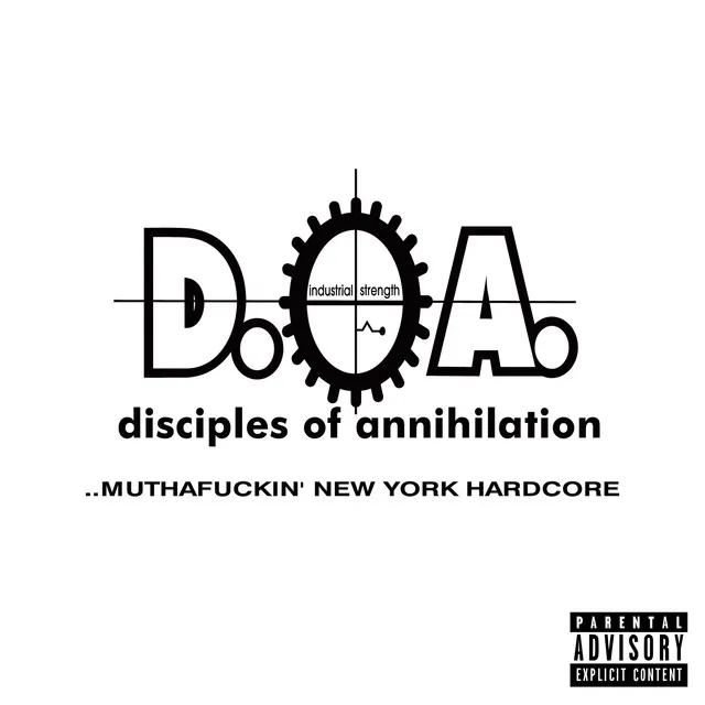 This is D.O.A. by Disciples of Annihilation - Speedcore cover art