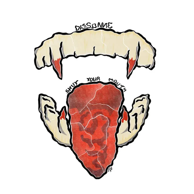 Shut Your Mouth by Dissonne - Hard Techno cover art