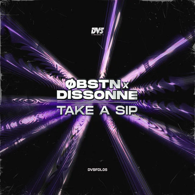 Take a Sip by Dissonne, ØBSTN - Hard Techno cover art