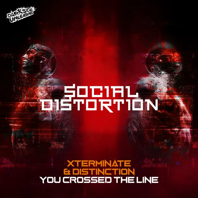 You Crossed The Line - Radio Mix by Distinction, Xterminate - Uptempo cover art