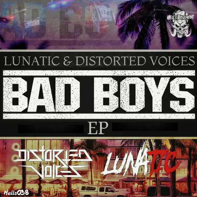 Bad Boys - Radio Edit by Distorted Voices, Lunatic - Uptempo cover art