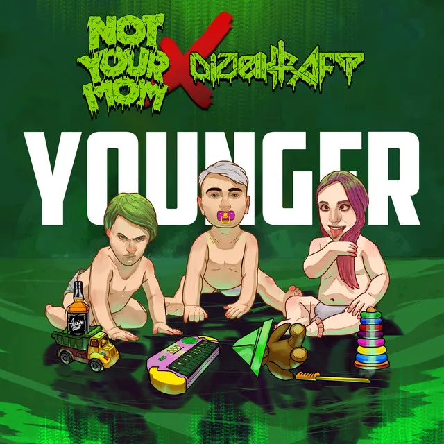 Younger by Dizelkraft, NotYourMom - Hardstyle cover art