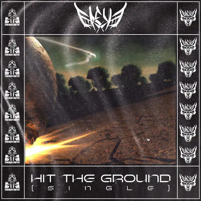 hit the ground - Radio Edit by Dj Corekid - Frenchcore cover art