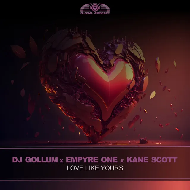 Love Like Yours by DJ Gollum, Empyre One, Kane Scott - Hardstyle cover art