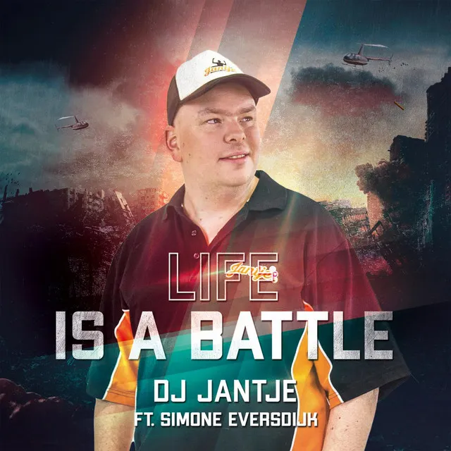 Life Is a Battle by DJ Jantje, Simone Eversdijk - Hardstyle cover art