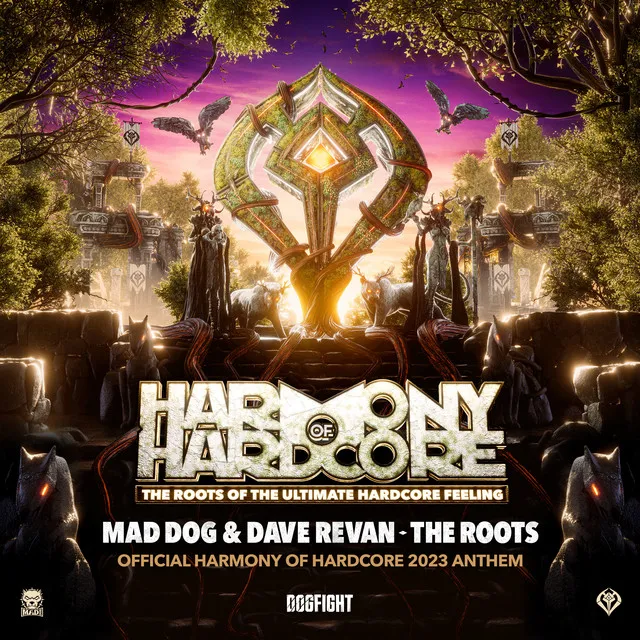 The Roots - Official Harmony of Hardcore 2023 Anthem by Dj Mad Dog, Dave Revan - Hardcore cover art