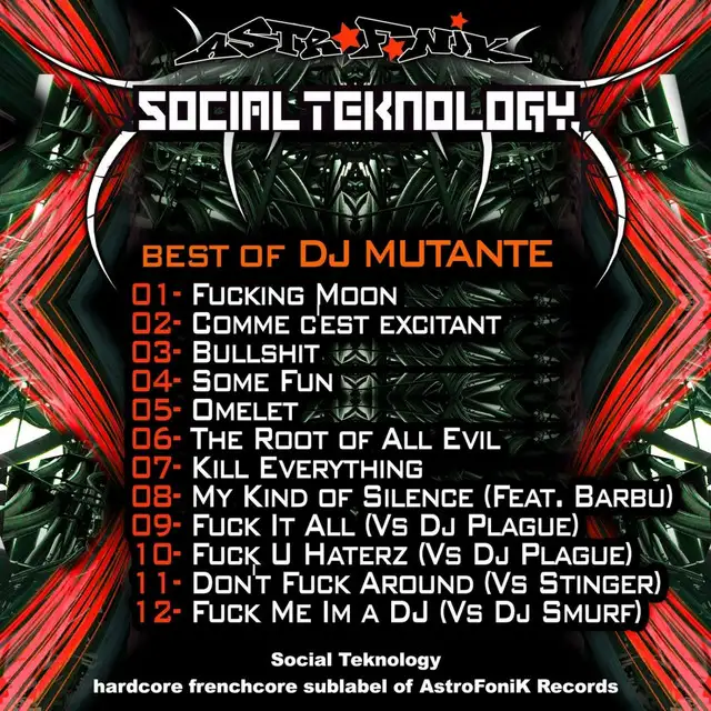 Fuck U Haterz - Original Mix by DJ Mutante, DJ Plague - Frenchcore cover art