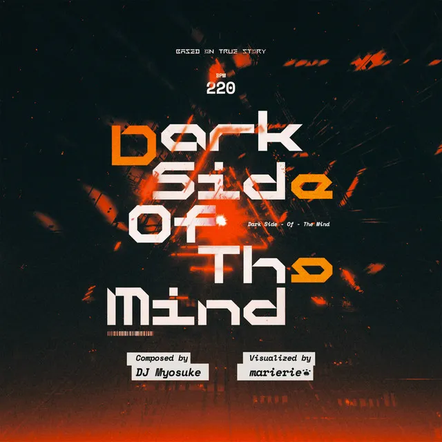 Darkside Of The Mind by DJ Myosuke - Hardcore cover art