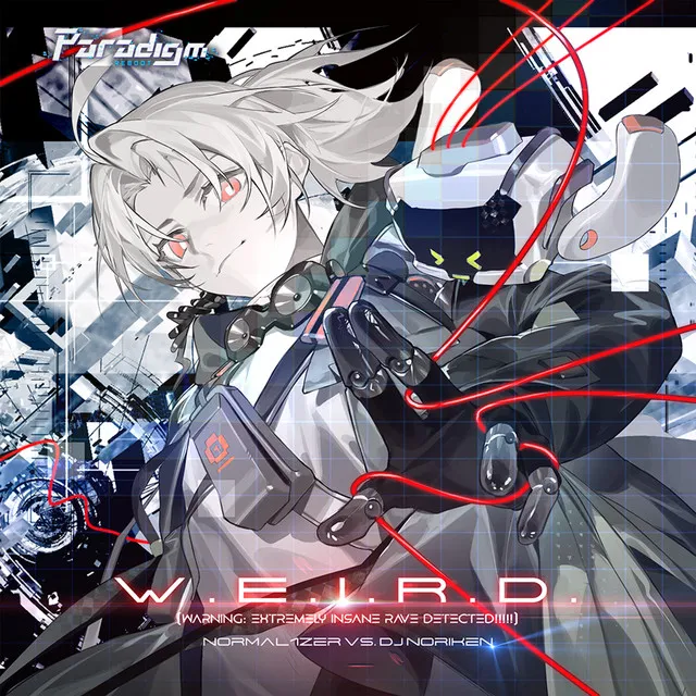 W.E.I.R.D. (WARNING: Extremely Insane Rave Detected!!!!!) by DJ Noriken, Normal1zer - Happy Hardcore cover art