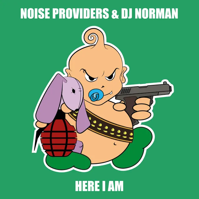 Here I Am - Radio Version by DJ Norman, Noise Providers - Hardstyle cover art