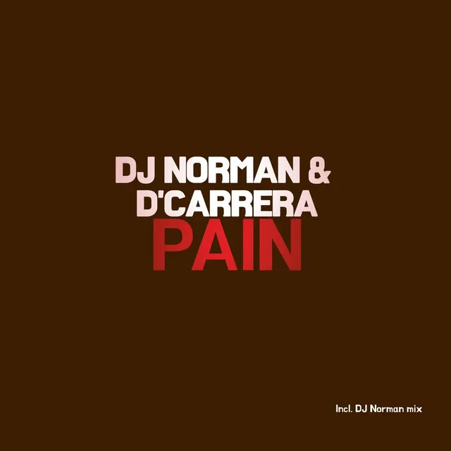 Pain (Alternate Mix) by DJ Norman, D'Carrera - Hardstyle cover art