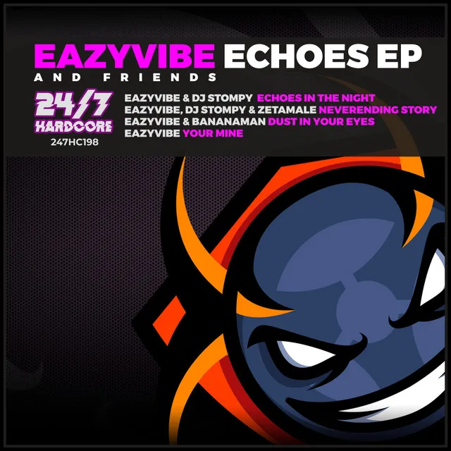 Echoes In The Night - Radio Mix by DJ Stompy, Eazyvibe - Happy Hardcore cover art