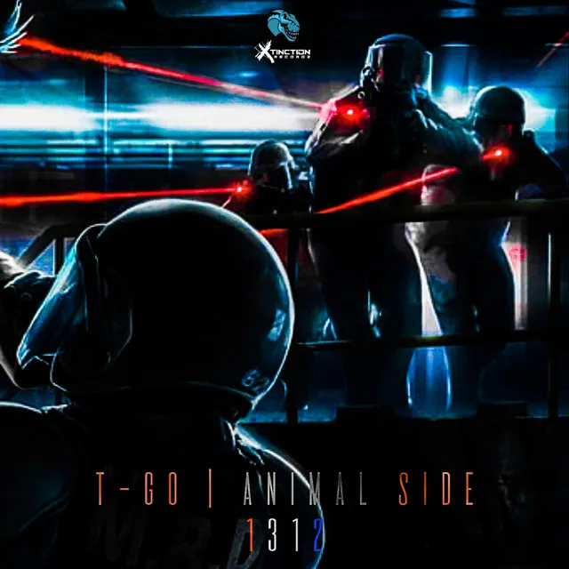 1312 by Dj T-go, Animal Side - Hardcore cover art