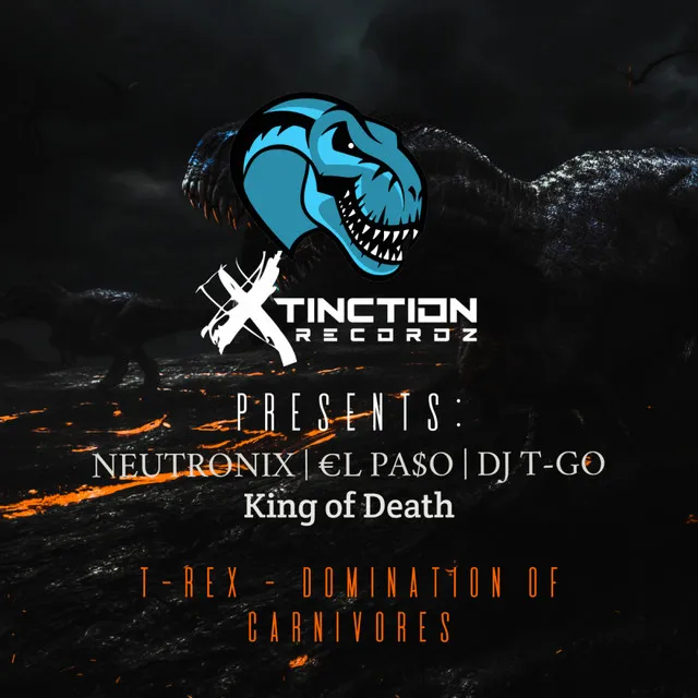 King of Death by Dj T-go, Neutronix, €l Pa$o - Hardstyle cover art