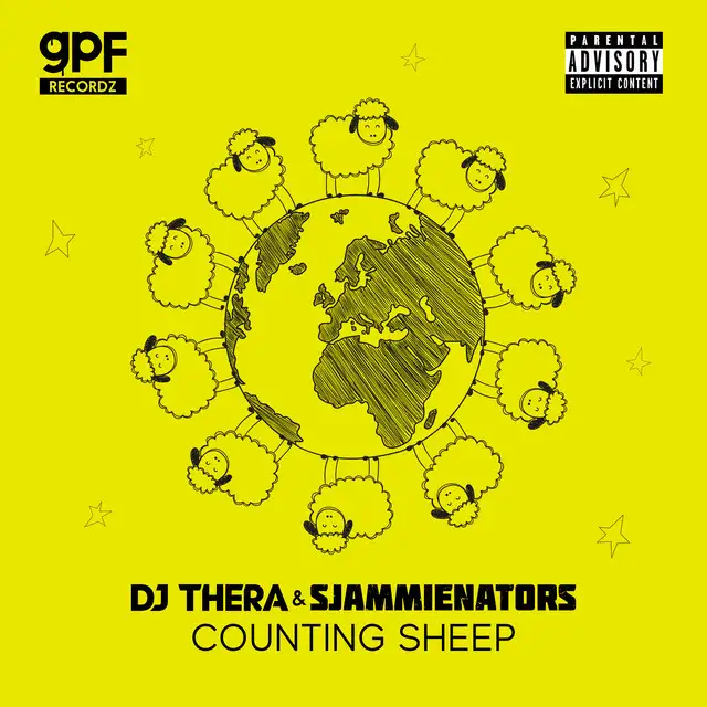 Counting Sheep by Dj Thera, Sjammienators - Hardstyle cover art