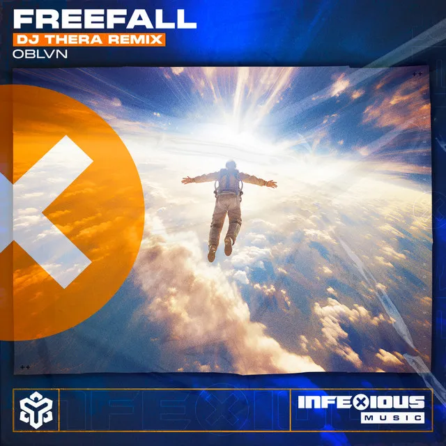 Freefall (DJ Thera Remix) by Dj Thera, OBLVN, InfeXious Music - Hardstyle cover art