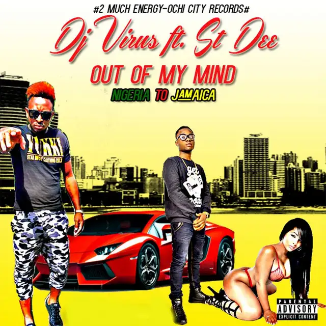 Out of My Mind by DJ Virus, Stdees - Hardstyle cover art