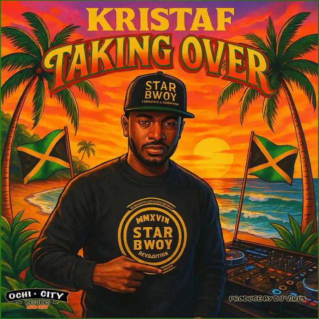 Taking Over by DJ Virus, Kristaf - Hardstyle cover art