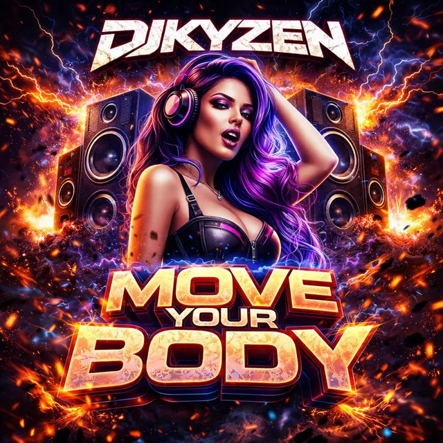 Move Your Body by DJKyzen - Hardstyle cover art