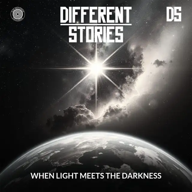 When Light Meets The Darkness by DJS RECORDS, Different Stories - Hardstyle cover art