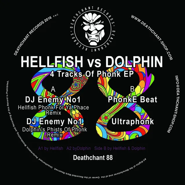 DJ Enemy No1 - Dolphin's Phists Of Phonk Remix by Dolphin, Dolphin's Phists Of Phonk - Doomcore cover art