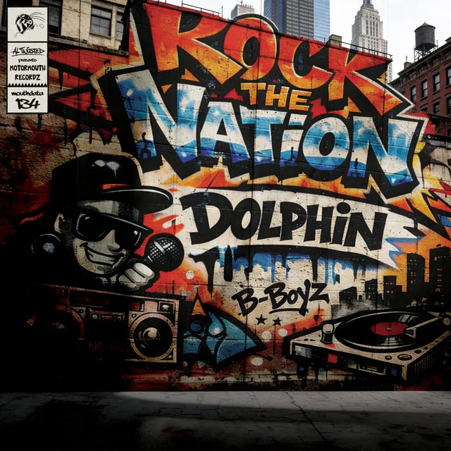 Rock The Nation by Dolphin, Motormouth Recordz - Doomcore cover art