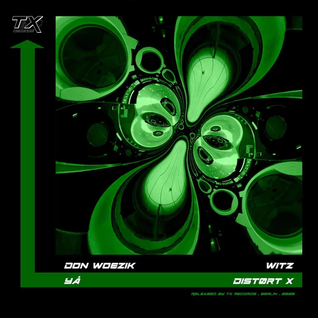 Breaking Fourth Wall by Don Woezik - Hard Techno cover art