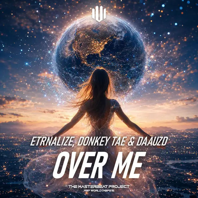 Over Me by Donkey Tae, Etrnalize, DAAUZD - Euphoric Hardstyle cover art
