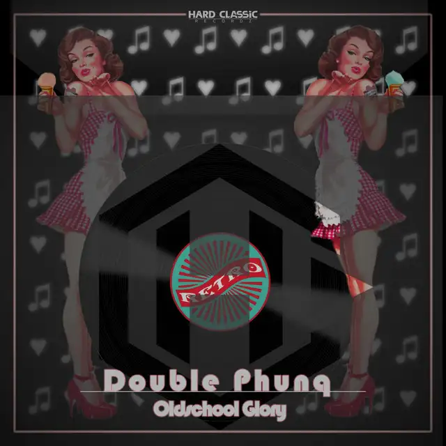 Oldschool Glory by Double Phunq - Hardstyle cover art