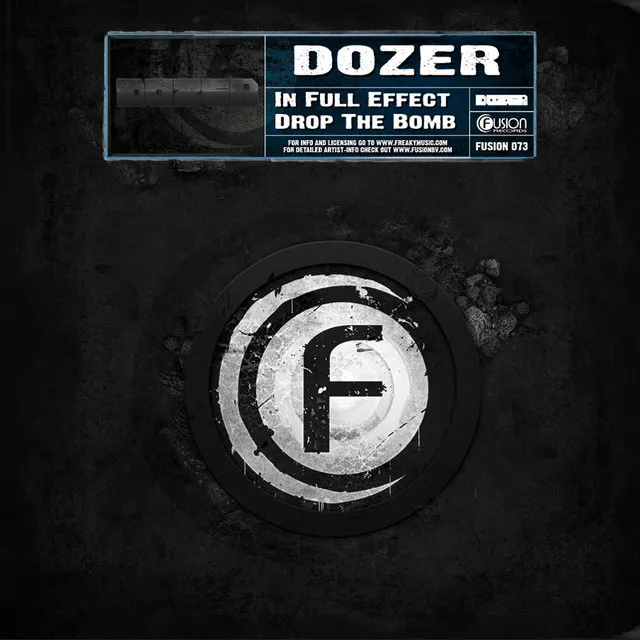 Drop the Bomb - Radio Edit by Dozer - Euphoric Hardstyle cover art