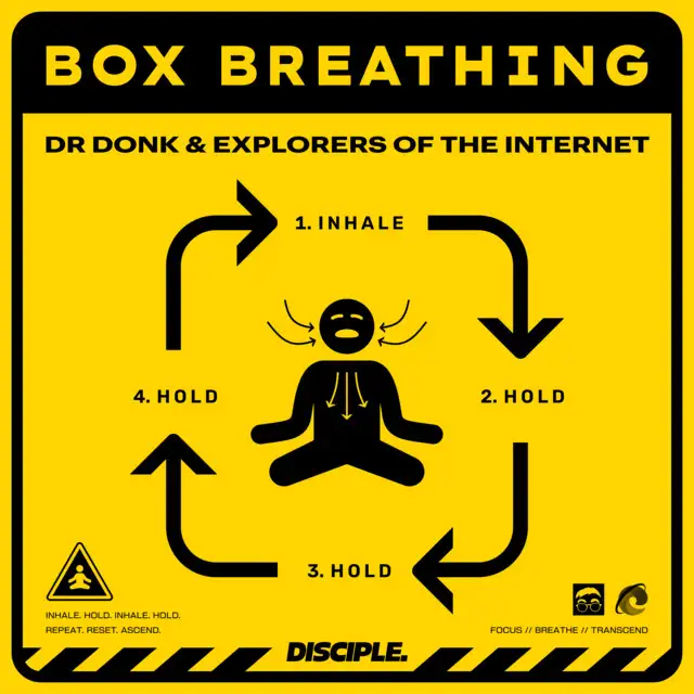 Box Breathing by Dr Donk, Explorers of the Internet - Deutscher Krach cover art